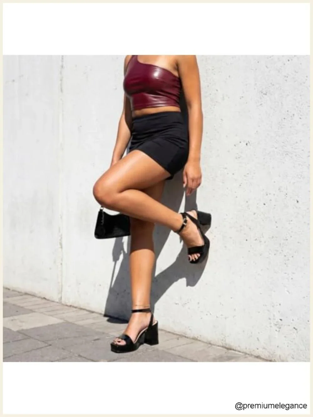 Platform Dress Sandal with Memory Foam, Ankle Strap, 2.5
